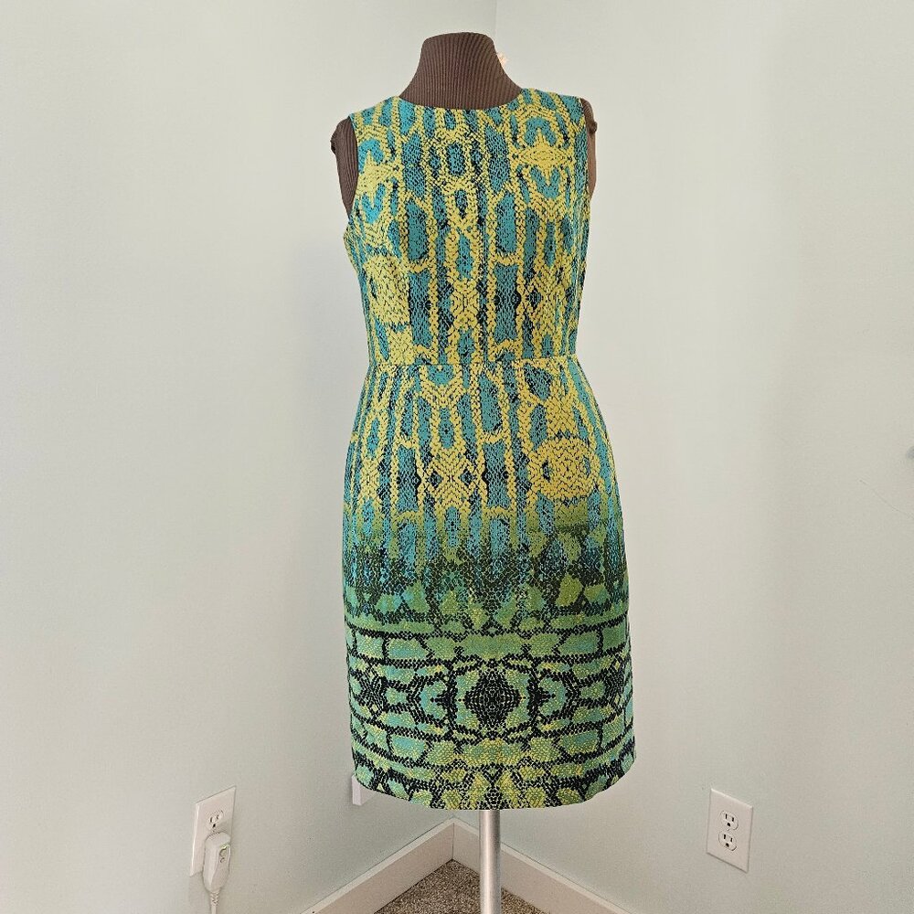 NWT Muse Reptile Print Sheath Dress, Size 8